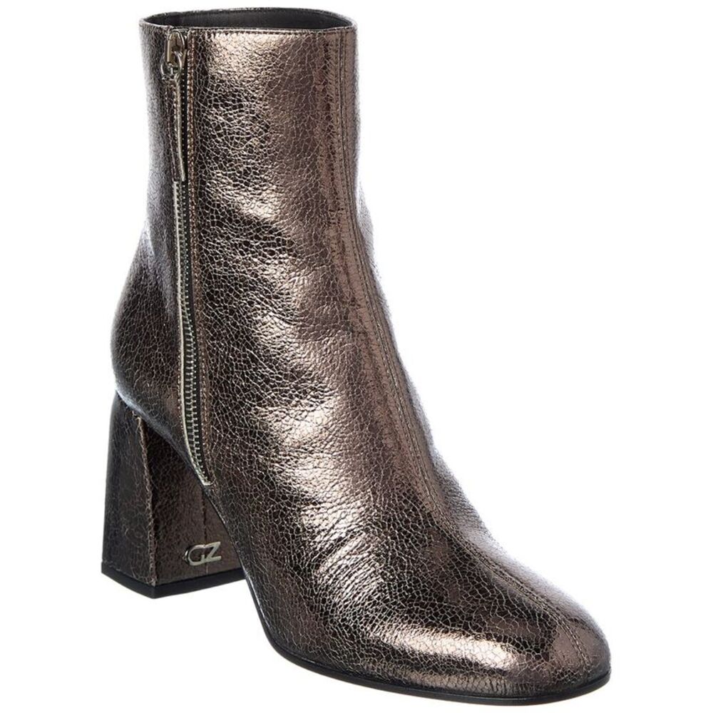 Giuseppe Zanotti Sent 80 Leather Boot, Gold